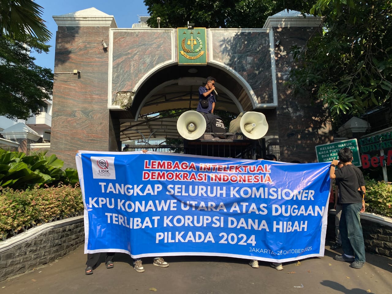 LIDIK Sultra Jakarta Desak Kejagung Ambil Alih Kasus Dugaan Korupsi Dana Hibah KPU Konawe Utara