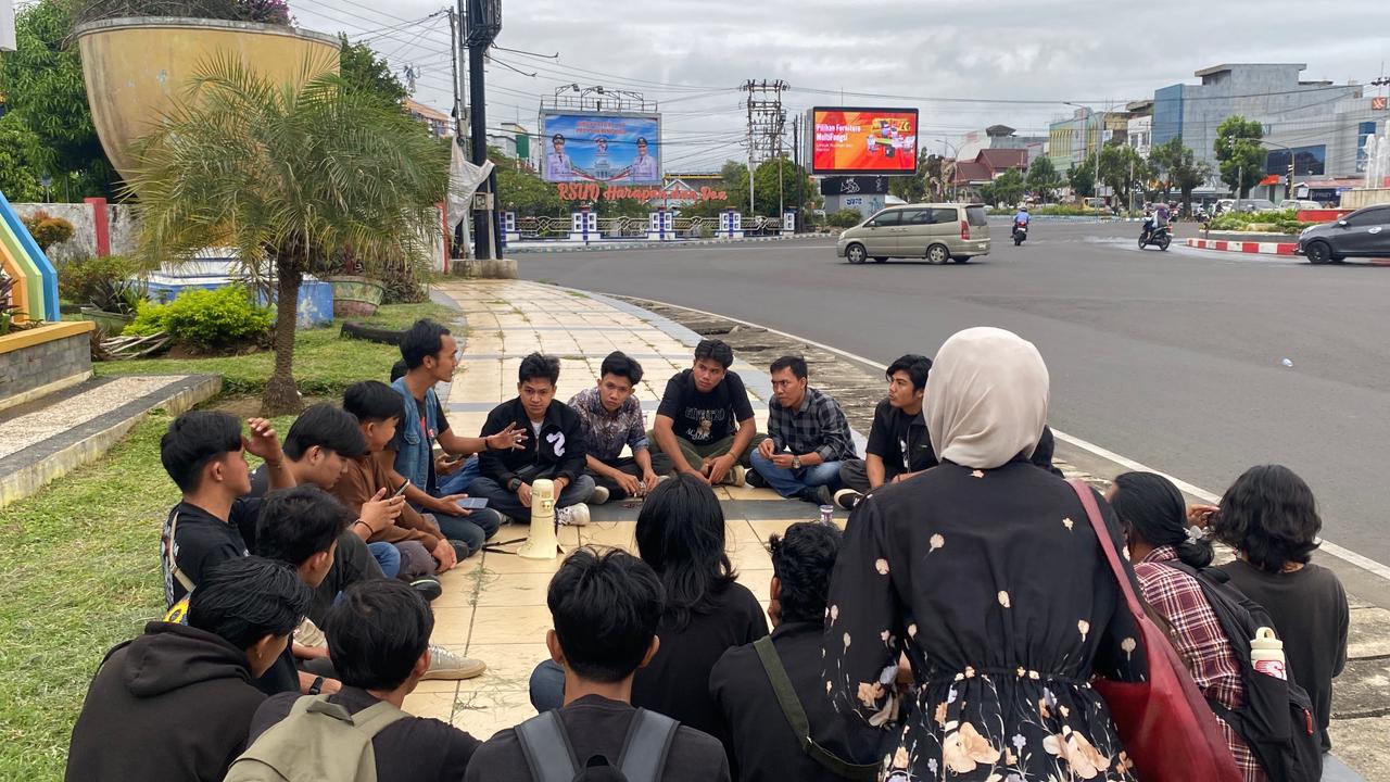 Momen Hari Pahlawan ABM Bengkulu Gelar Aksi