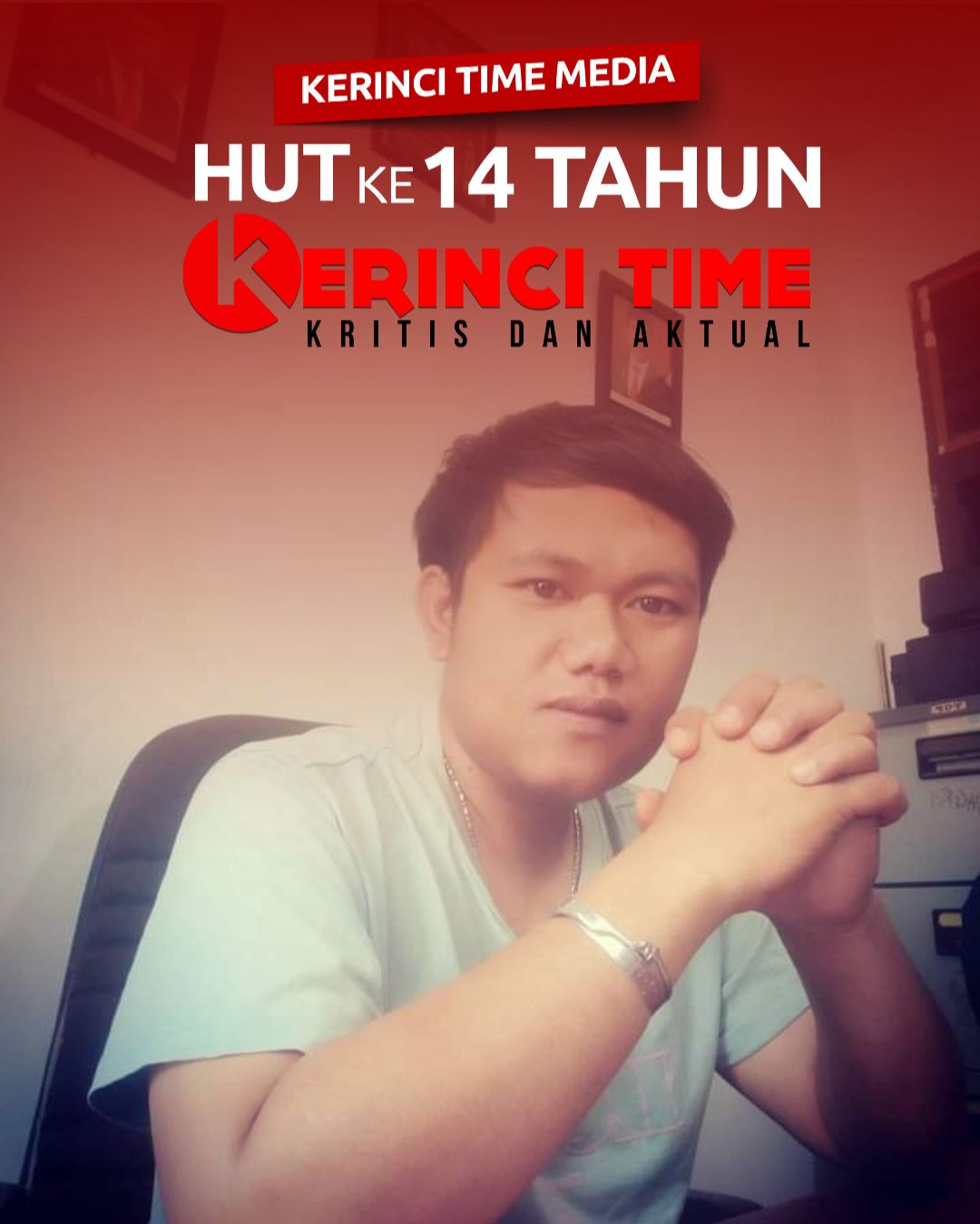 Ega Roy : Selamat Milat ke-14 Kerinci Time Terima Kasih untuk Perjalanan Tak Terlupakan