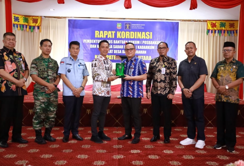 Hadirkan Layanan Bantuan Hukum Cepat dan Mudah, Pemda Konut Bentuk Posbankum dan Kadarkum