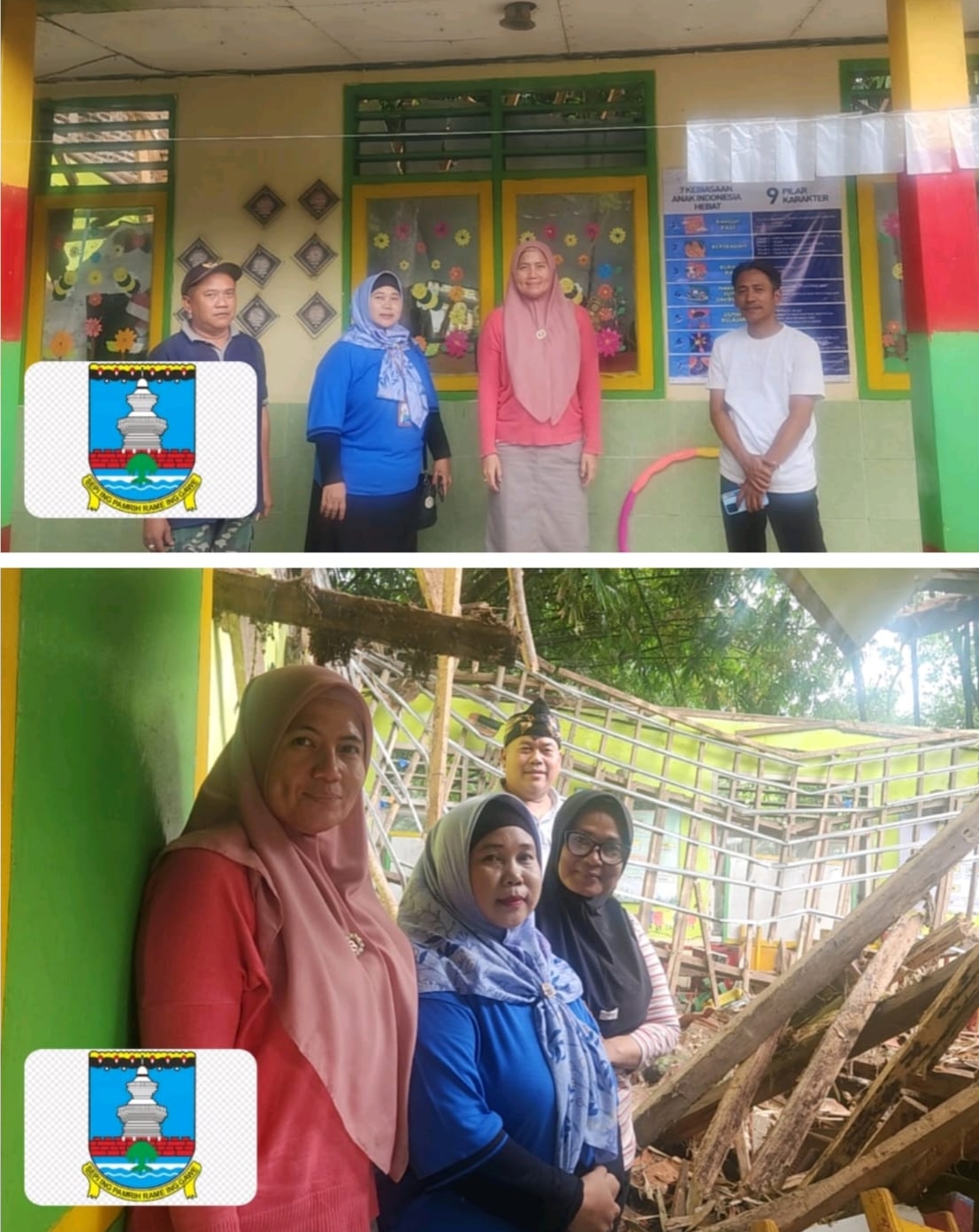 Respon Cepat Pemerintah Desa dan Kecamatan Meninjau Lokasi Faud Al-Kautsar
