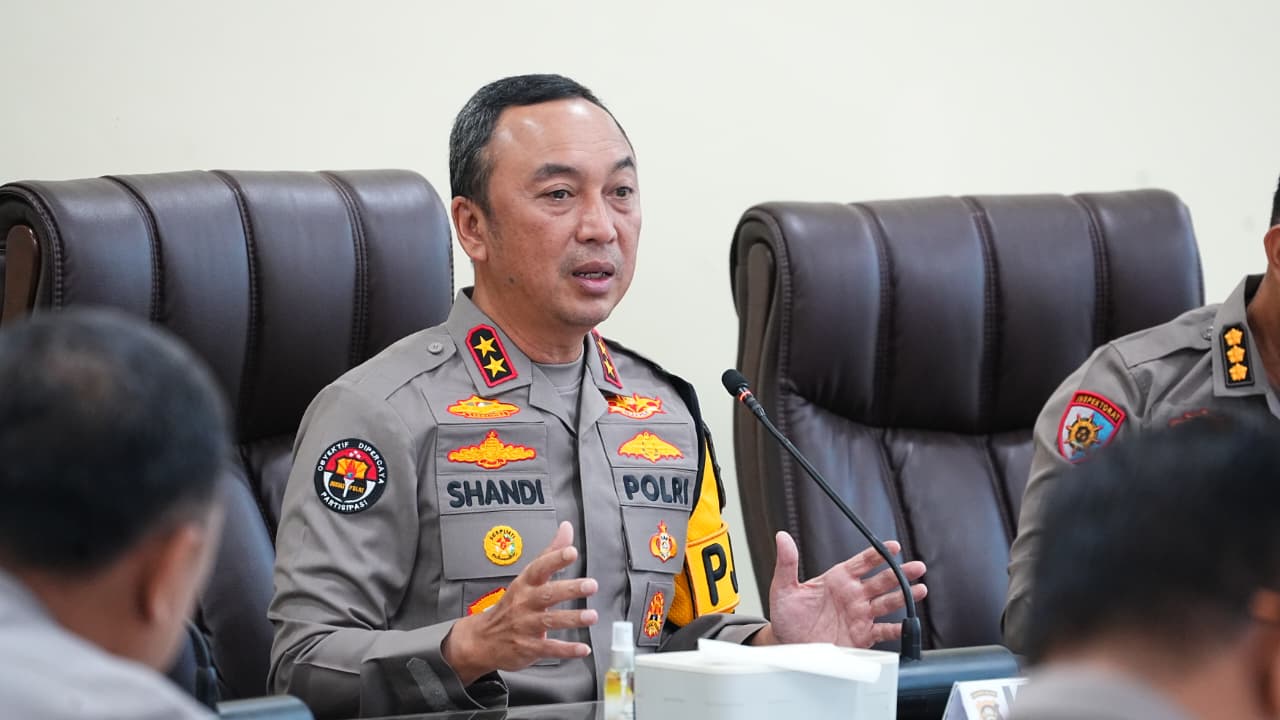 Lakukan Anev Konsolidasi Ops Ketupat Hari Ke-5, Kapolda Sumsel Pastikan Pos Pam Jadi Pusat Solusi Masyarakat