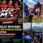 Tarif WC di Arena Balap Motor Kayu Aro Capai 10 Ribu Satu kali masuk WC, Ikshan: “Citra Pariwisata Kerinci Bisa Tercemar Hancur