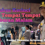 Polres Kerinci Tertibkan Tempat Hiburan, Waka Polres : Kita Berikan Pengarahan Terkait Izin serta Jam Buka
