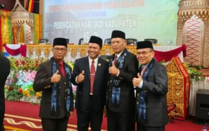 Wakil Ketua I DPRD Hardizal Hadiri Rapat Paripurna Istimewa HUT Kabupaten Pesisir Selatan ke-78