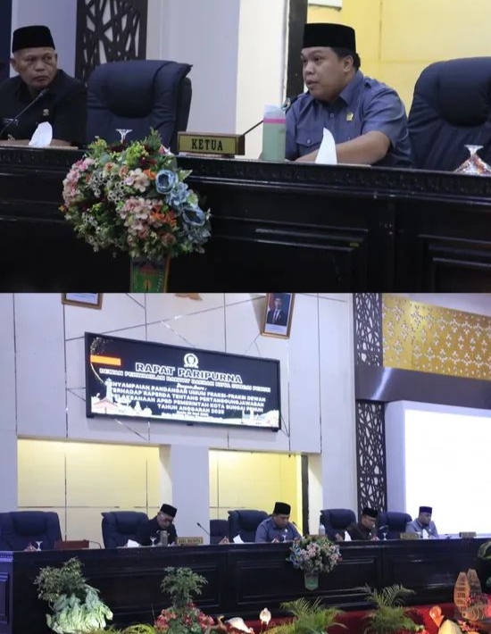 Rapat Paripurna II, Fraksi-Fraksi Sampaikan Pandangan Umum Atas Ranperda Pertanggungjawaban APBD 2025