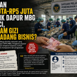 Carut – marut di Dapur MBG, Pungutan Rp 2 Juta – Rp 5 Juta Program Gizi atau Ladang Bisnis..?