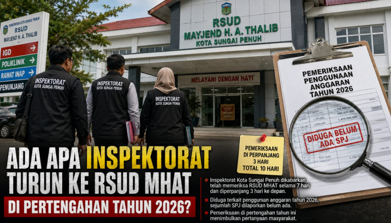 Ada Apa Inspektorat Turun ke RSUD MHAT di Pertengahan Tahun 2026?