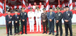 mpinan & Anggota DPRD Hadiri Upacara Peringatan HUT ke-81 Kemerdekaan Republik Indonesia