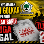Pengurus Kecamatan Partai Golkar Sungai Penuh Bentukan Baru Diduga ILEGAL