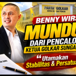 Benny Wirsa Mundur dari Pencalonan Ketua Golkar Sungai Penuh, Utamakan Stabilitas & Persatuan