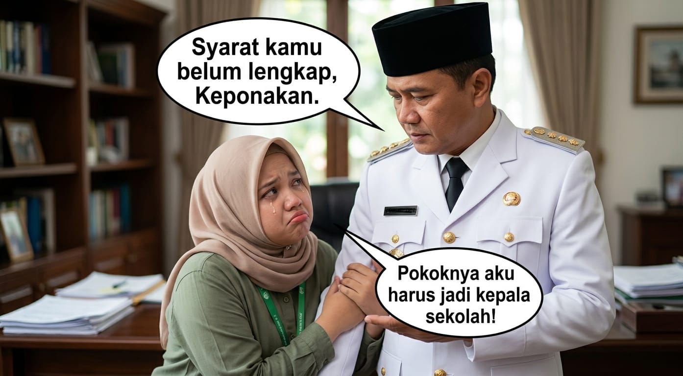 Penunjukan Keponakan Wako, Lamia Dareni sebagai Plt Kepsek SMPN 8 Sungai Penuh Terkesan di Paksakan