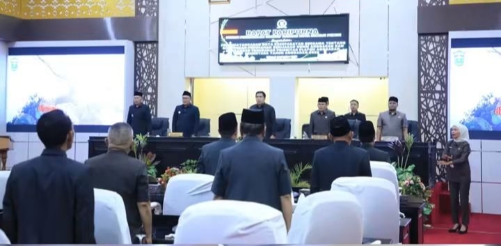 Rapat Paripurna Penandatanganan Nota Kesepakatan Perubahan KUA dan PPAS 2026